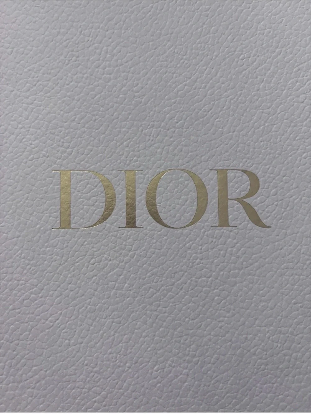 Dior Empty White Box 10x10x1.5 Inch With Ribbon